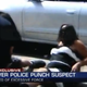 Video image of Denver police officers who allegedly beat drug suspect David Flores and tripped his girlfriend, Mayra Lazos-Guerrero.
Fox 31